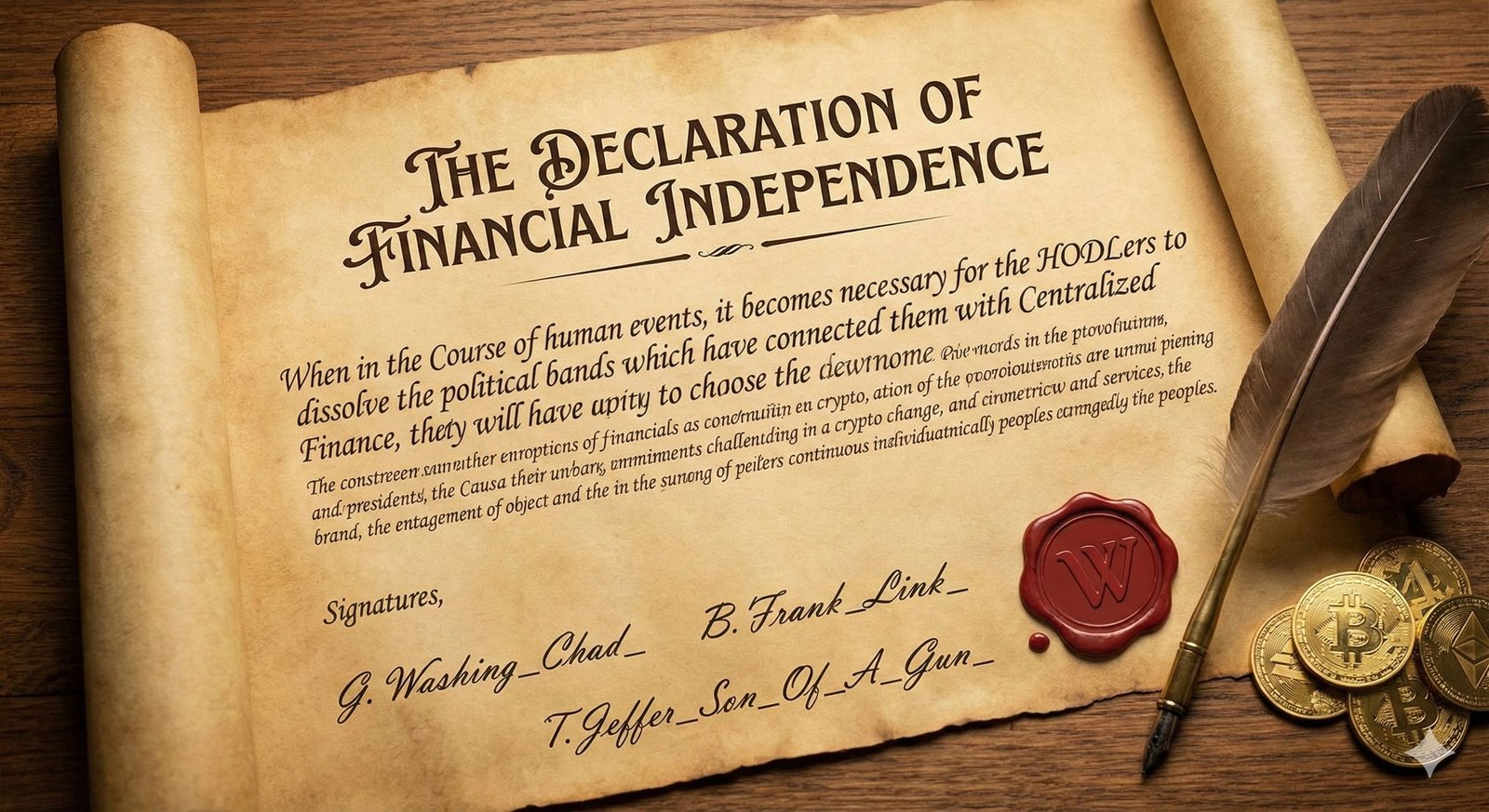 The Declaration of Financial Independence